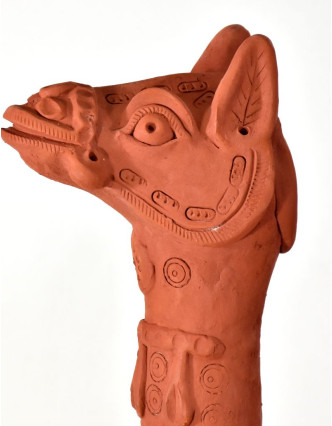 Keramická socha ťavy, 55x75cm
