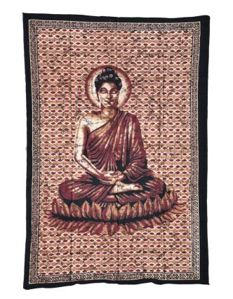 Prikrývka s potlačou, Budha, 200x140cm