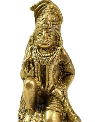 Hanuman, mosadzná soška, 7cm