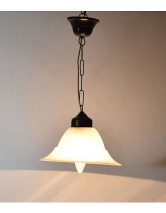 Sklenená lampa, 23x13cm
