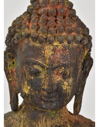 Unikátna socha, Budha sediaci na podstavci, 60cm