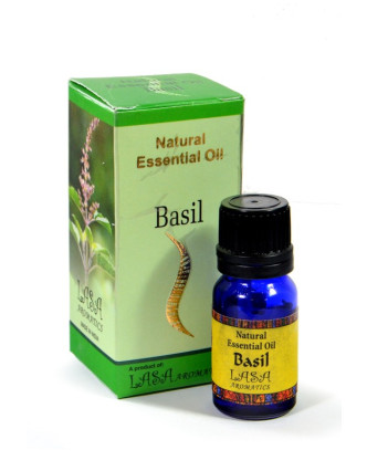 Prírodný esenciálny olej, Basil, 10ml