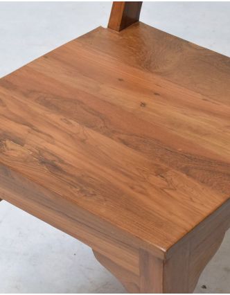 Jedálenská stolička z teakového dreva, 45x54x107cm