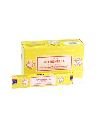 Vonné tyčinky Satya - Citronella, 15g