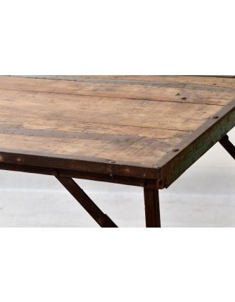 Rozkladací stôl z recyklovaného teakového dreva, 181x76x77cm