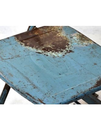 Kovová skladacie stoličky, antik, 35x31x80cm
