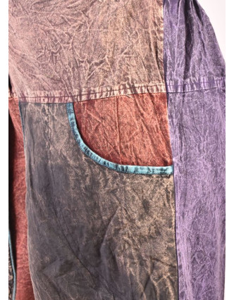 Unisex balónové nohavice s vreckami, stonewashed dizajn