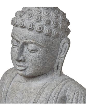 Kamenná socha, Budha Amitábha, podstavec, žula, 85cm