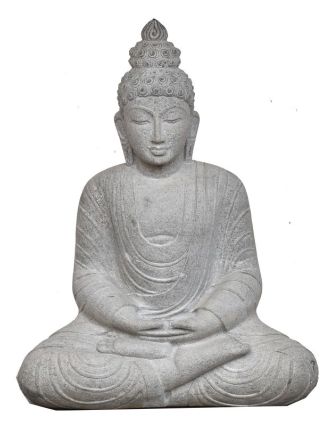 Kamenná socha, Budha Amitábha, žula, 85cm