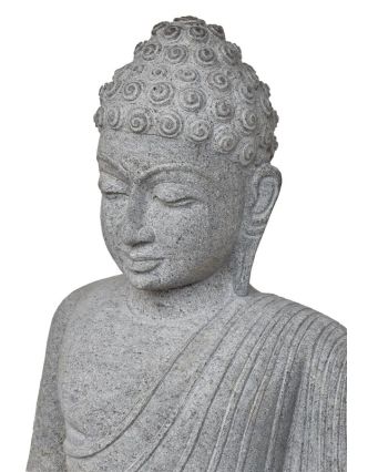 Kamenná socha, Budha Amitábha, žula, 75cm