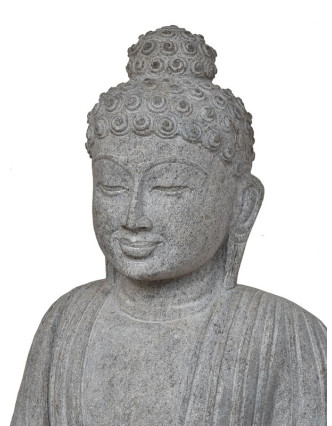 Kamenná socha, Budha Amitábha, podstavec, žula, 110cm
