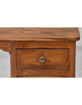 Písací stôl z teakového dreva, 120x59x76cm