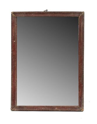 Zrkadlo v starom rámčeku, 27x36cm