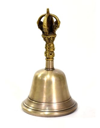 Zvonec, držadlo v tvare dorje, 10x10x17cm