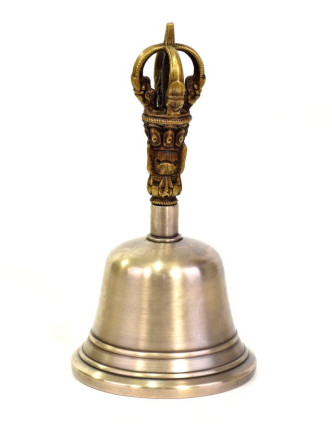 Zvonec, držadlo v tvare Dorji, 8x8x15cm