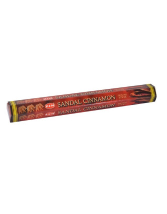 Indické vonné tyčinky Sandal Cinnamon, 23cm, 45g