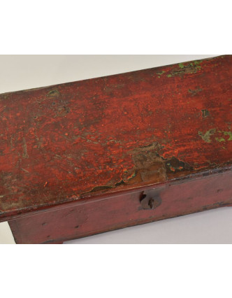 Stará truhlička z teakového dreva, 40x20x16cm