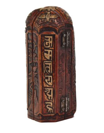 Tara, cestovné oltár, červeno hnedý, živice, 20cm