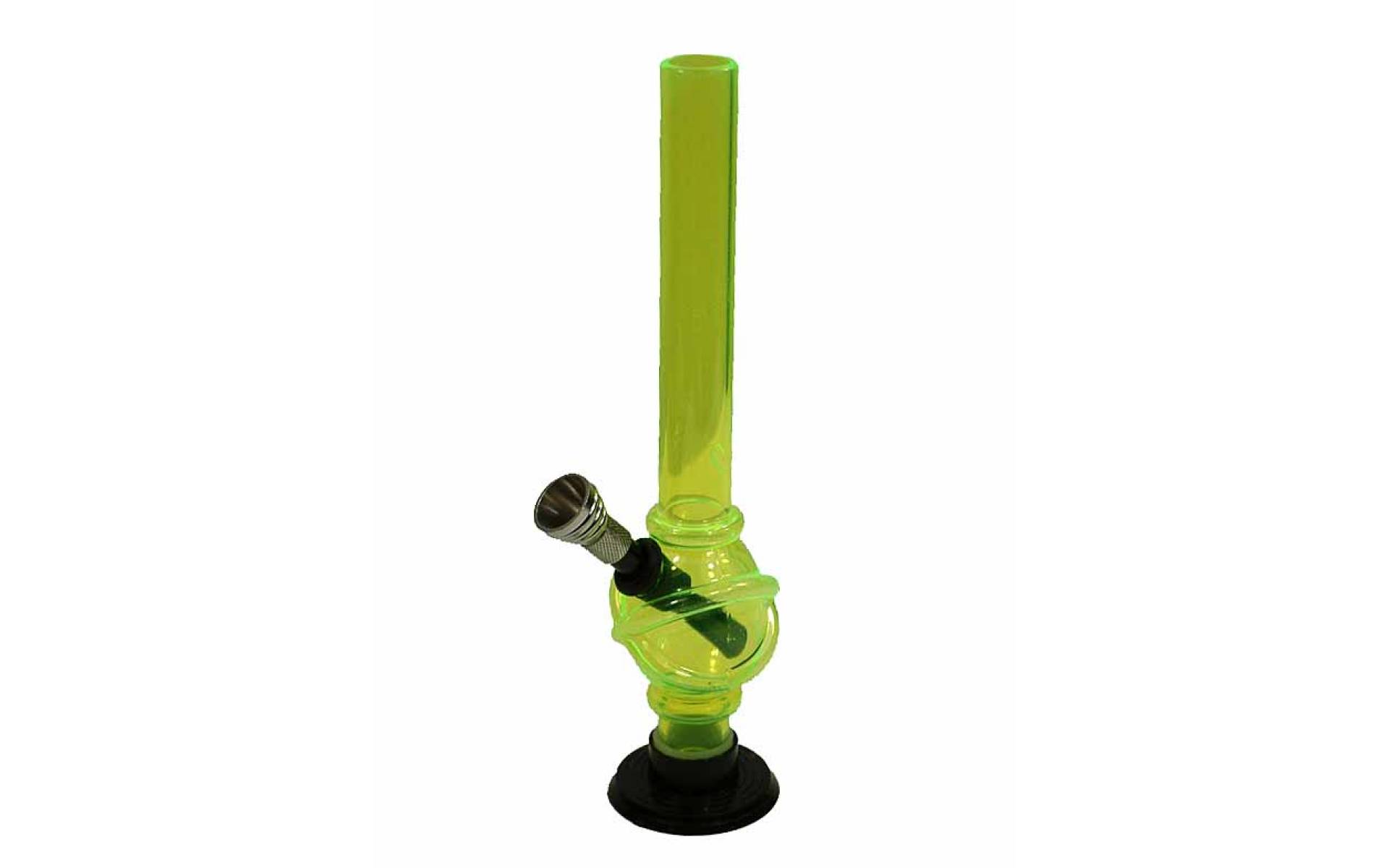 Bong - akryl, malý, žlto-zelený