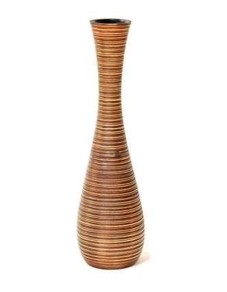 Váza z palmového dreva, 17x17x61cm