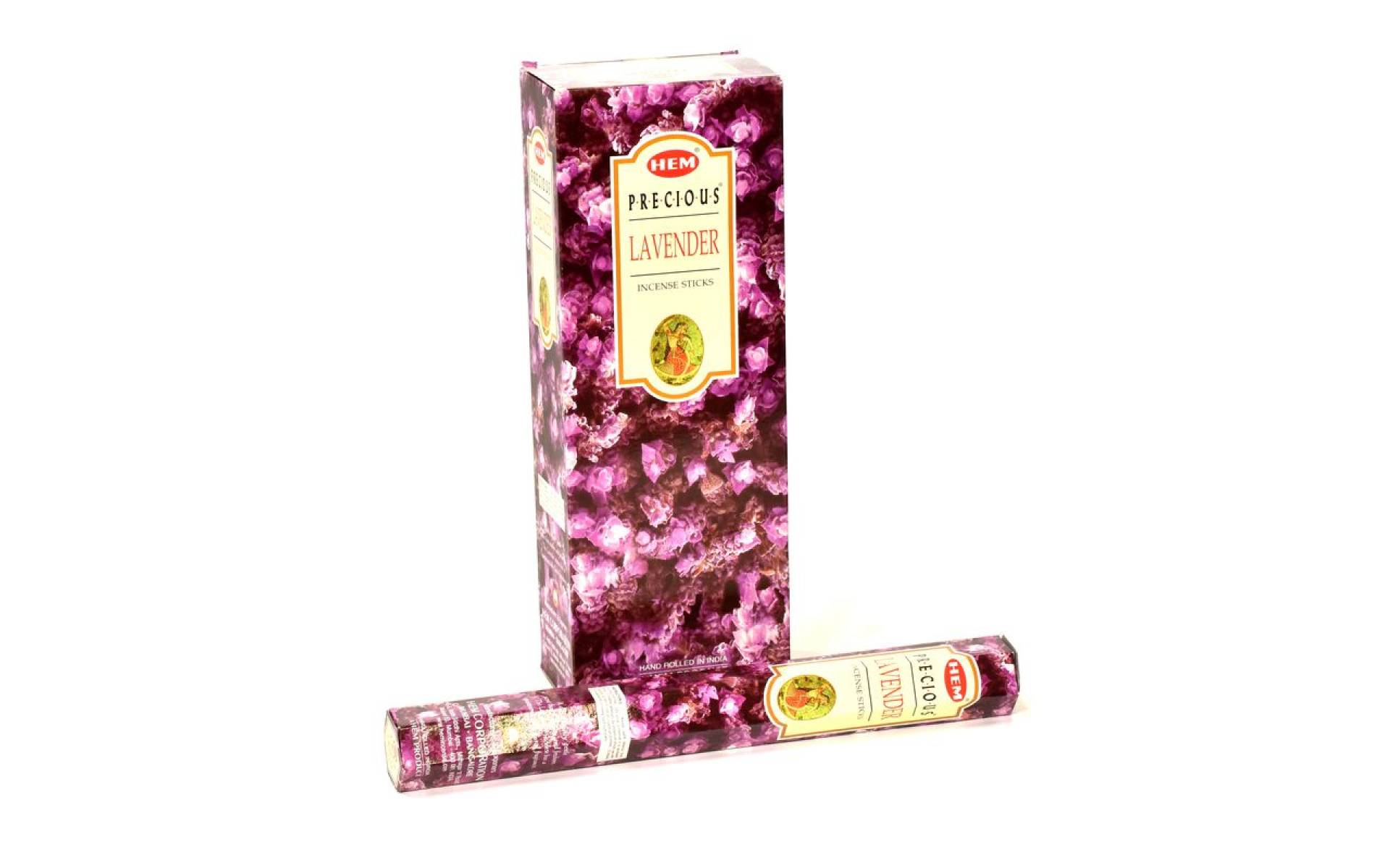 Indické vonné tyčinky Precious Lavender, HEM, 23cm, 20ks