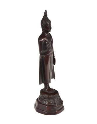 Narodeninový Budha, pondelok, hnedý, živica, 25cm
