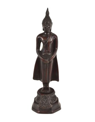 Narodeninový Budha, nedeľa, hnedý, živica, 25cm