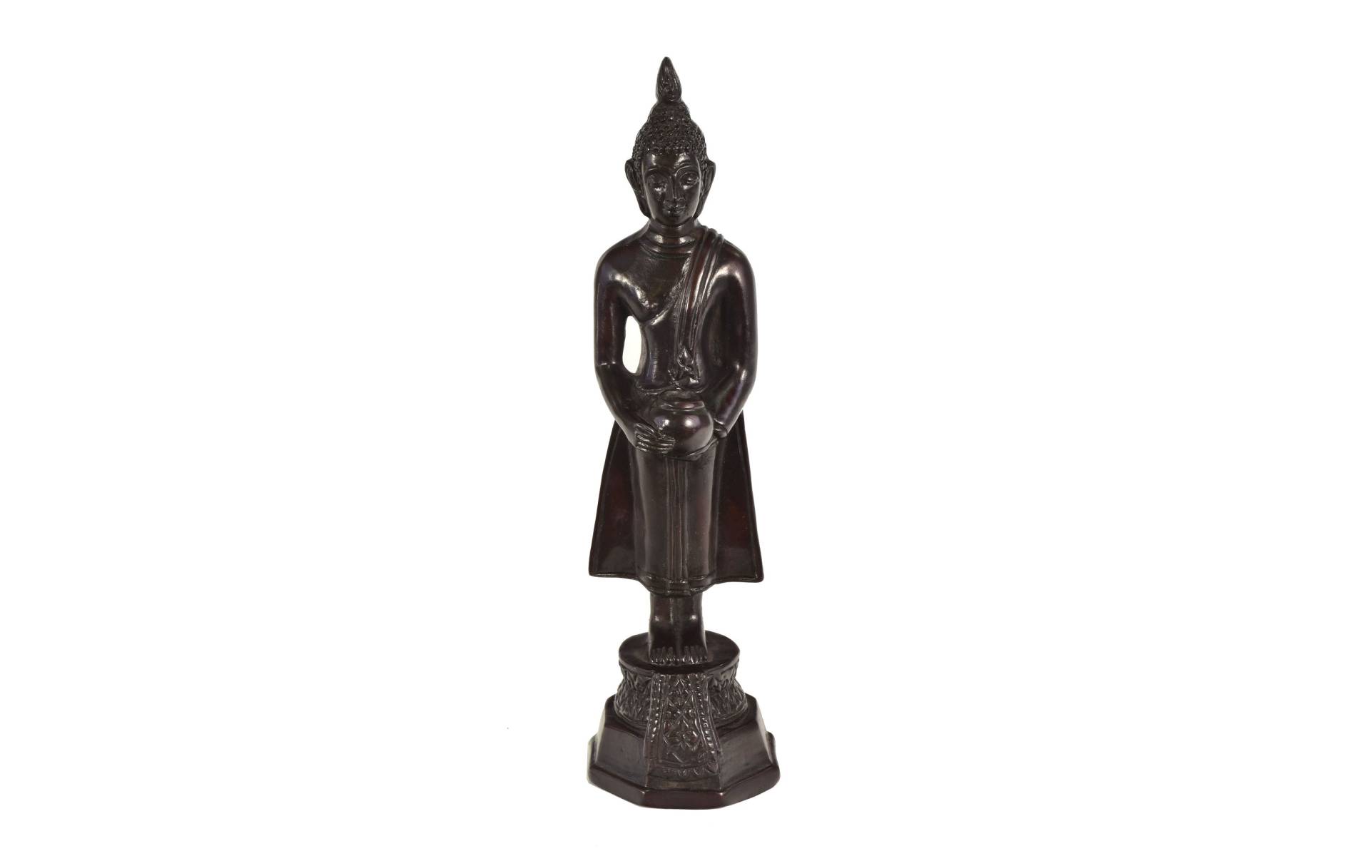 Narodeninový Budha, streda, živica, tmavo hnedý, 30cm