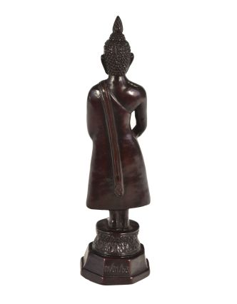 Narodeninový Budha, nedeľa, živica, tmavo hnedý, 30cm