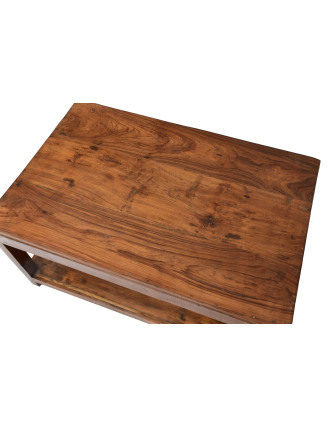 Stolík z teakového dreva, 90x60x46cm