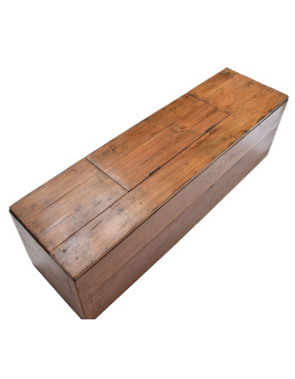 Nízka komoda z teakového dreva, 152x43x46cm