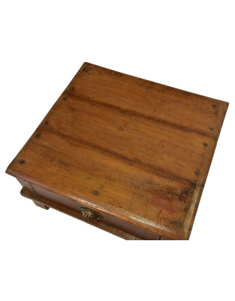 Čajový stolík z teakového dreva, 62x58x30cm
