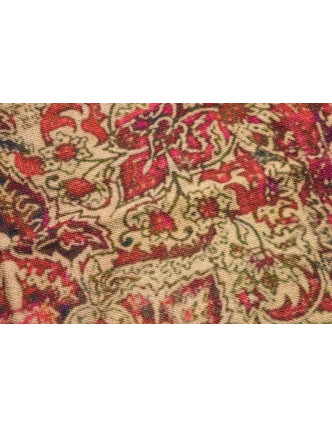 Koberec, ručne tkaný, bavlna, 117x200cm