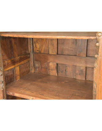 Knižnica z teakového dreva, 80x50x185cm
