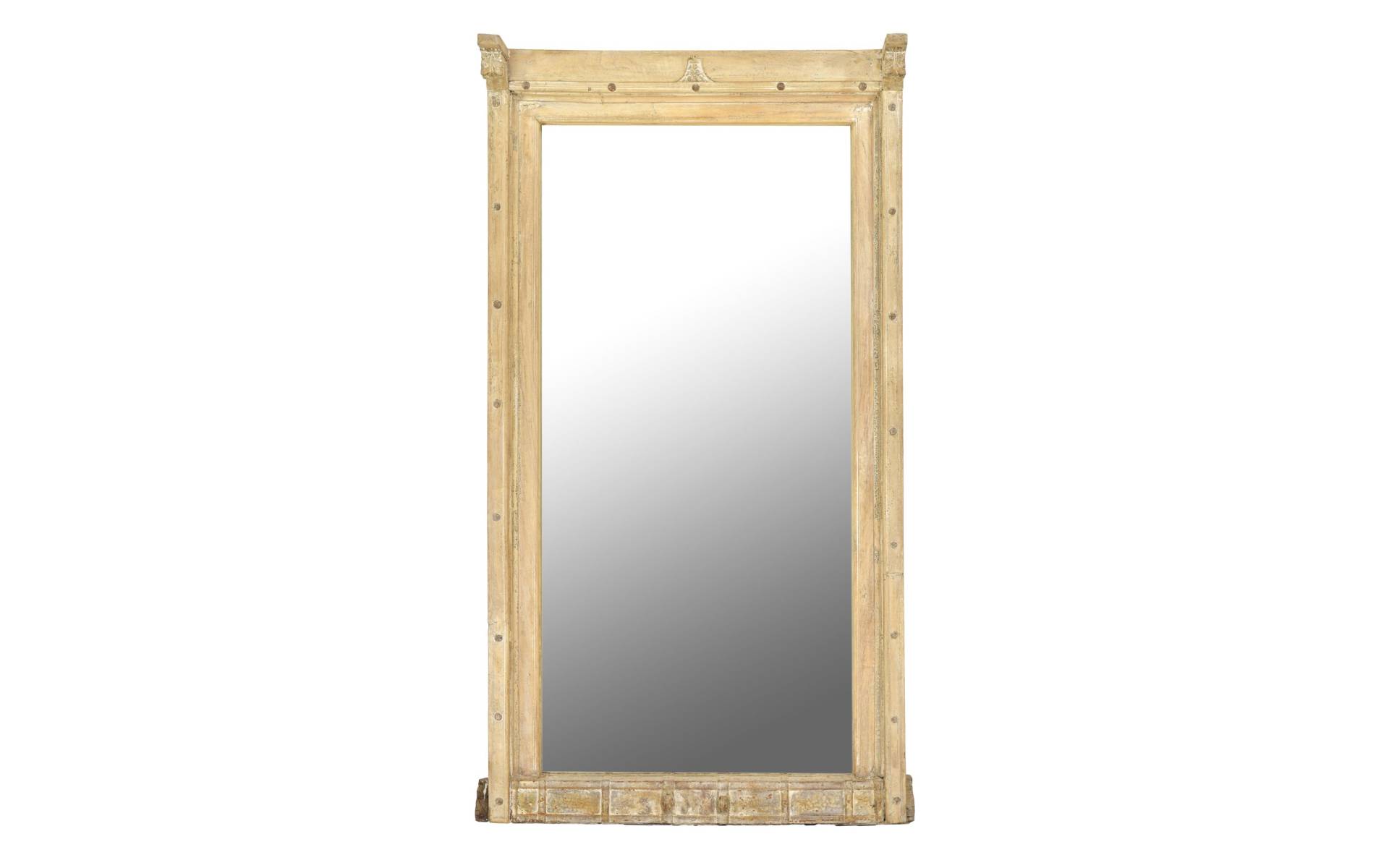 Zrkadlo v ráme zo starého teakového dreva, 100x28x156cm