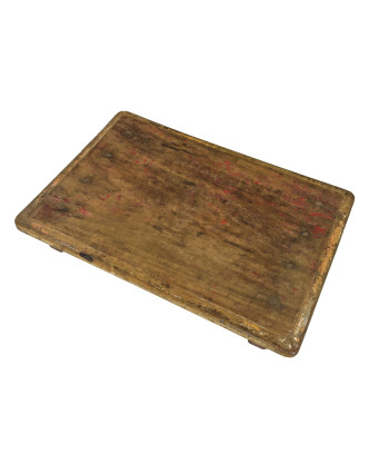 Čajový stolík z teakového dreva, 53x37x8cm