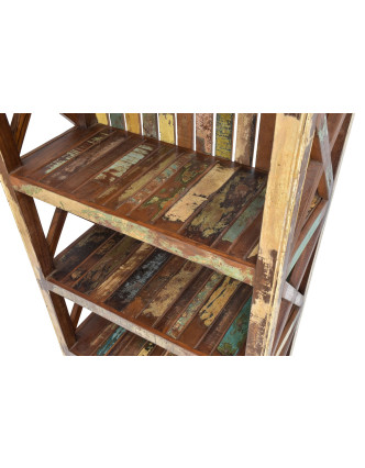 Regál z teakového dreva, 90x40x180cm