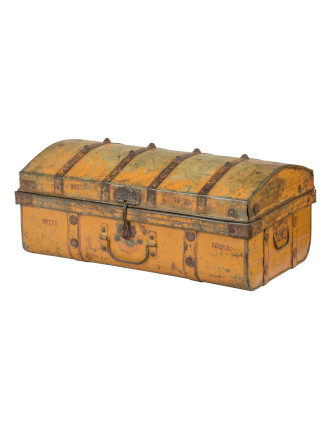 Plechový kufr, příruční zavazadlo, 61x34x25cm
