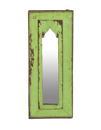 Zrkadlo v ráme z teakového dreva, 20x3x48cm