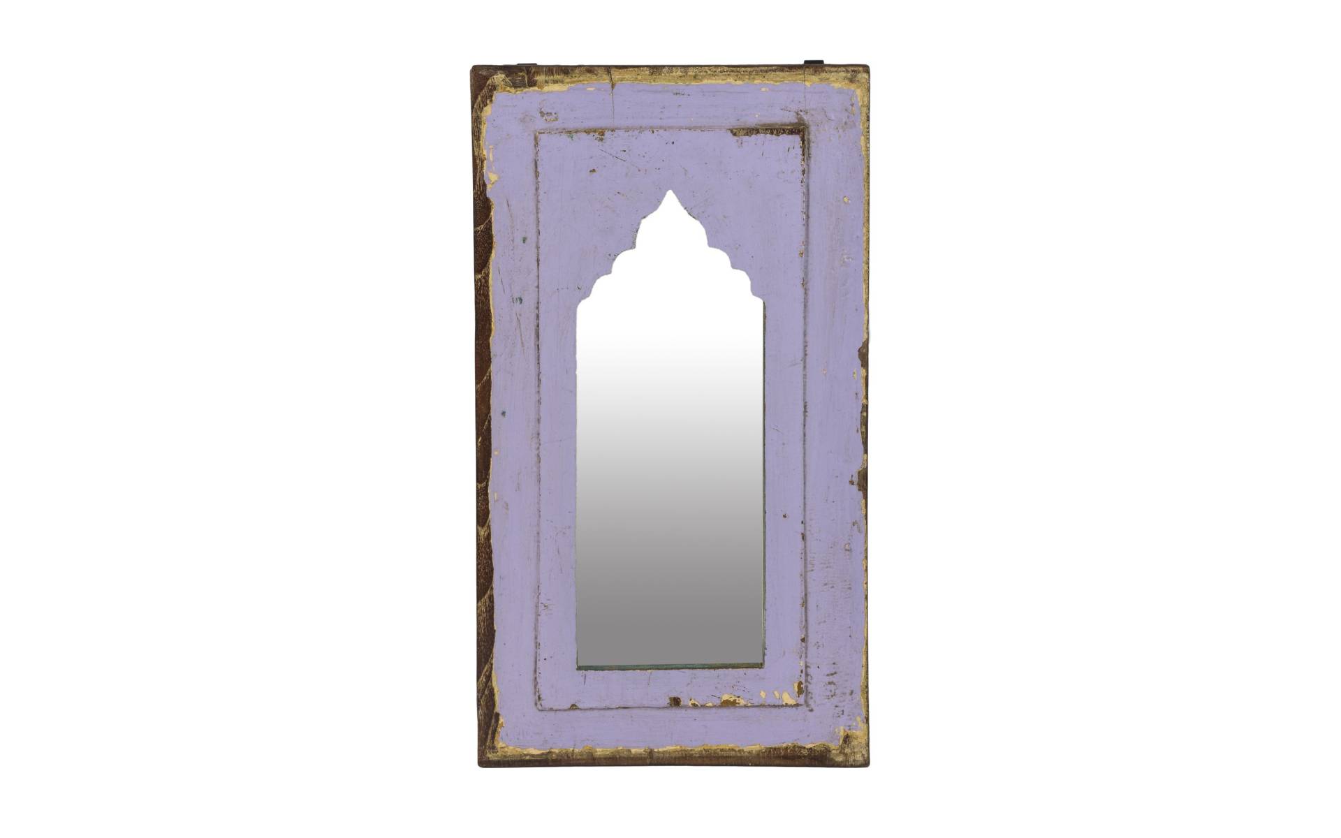 Zrkadlo v ráme z teakového dreva, 29x3x53cm
