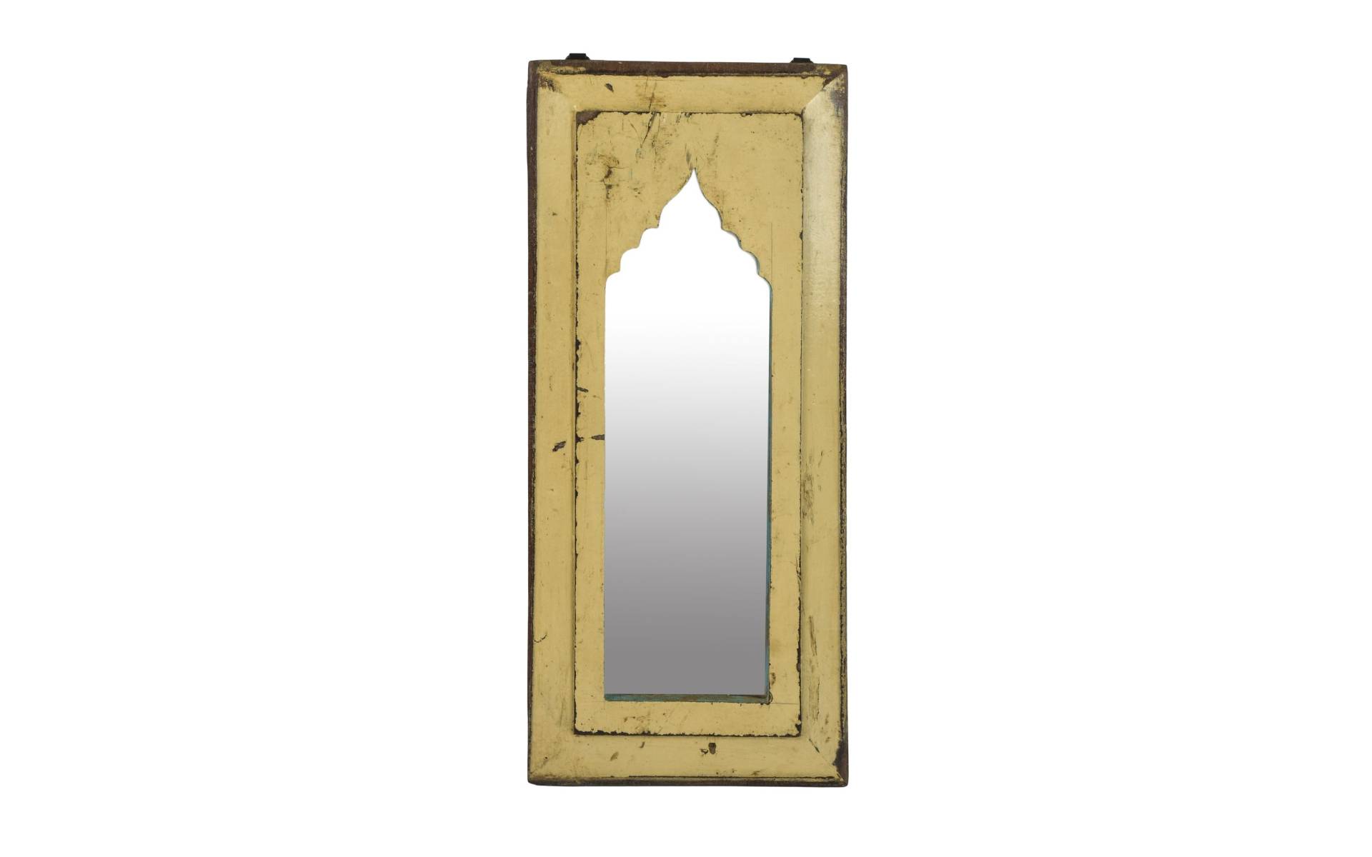 Zrkadlo v ráme z teakového dreva, 27x3x58cm