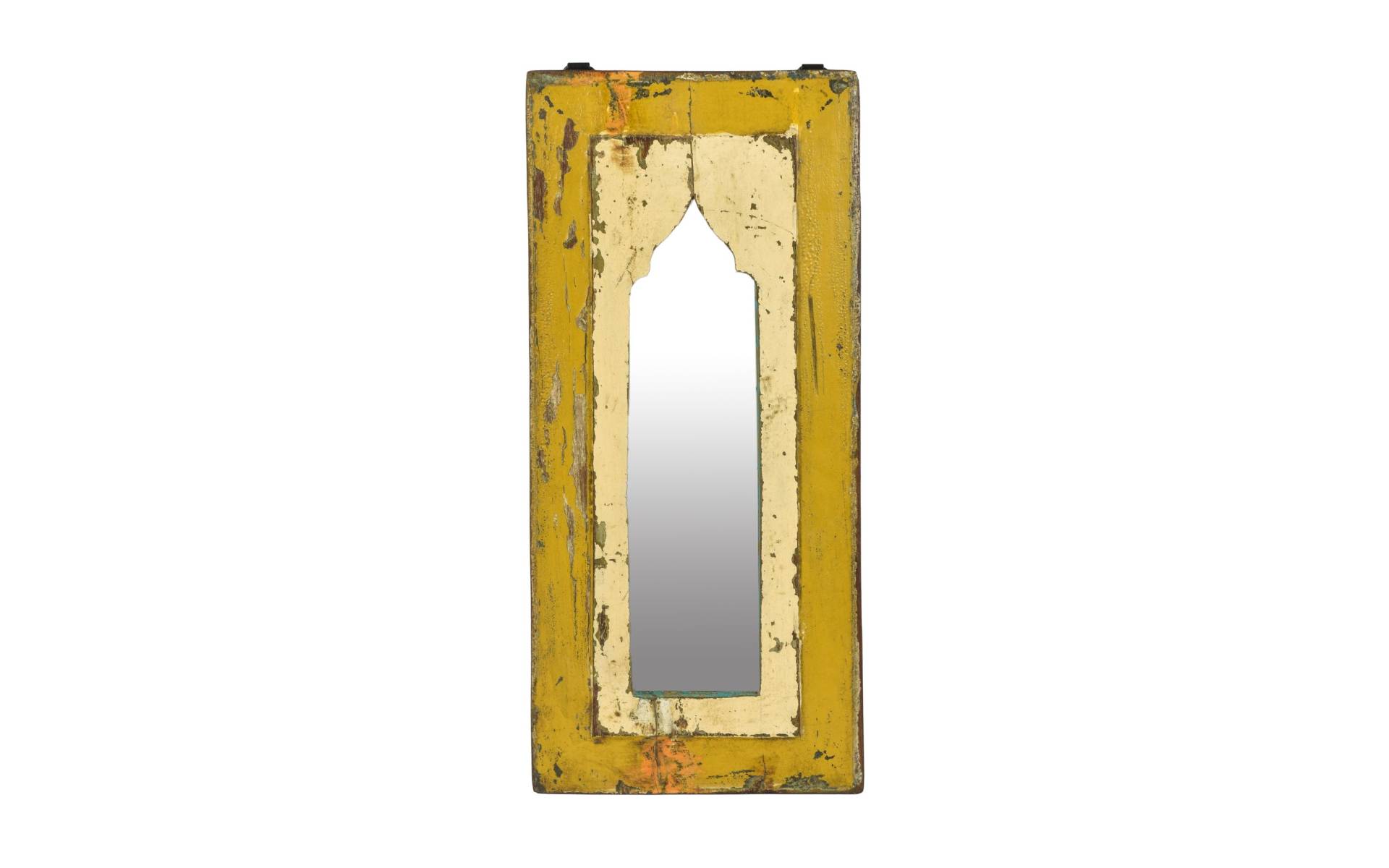 Zrkadlo v ráme z teakového dreva, 22x3x47cm