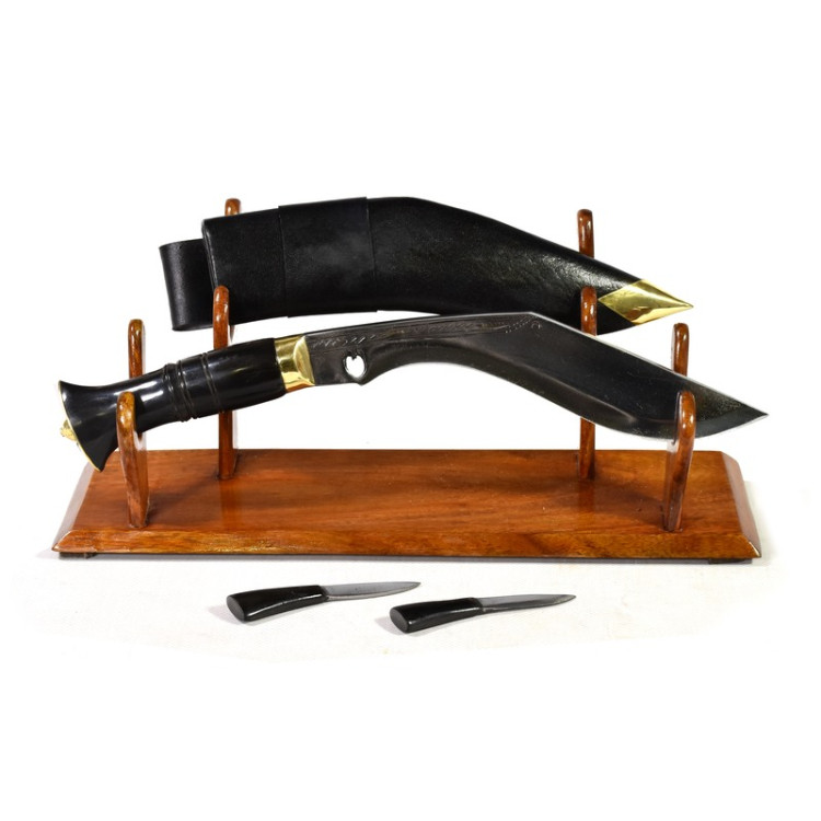 Khukri nôž Balance 9", rohovinová rukoväť, celý nôž 34cm, čepeľ 23cm