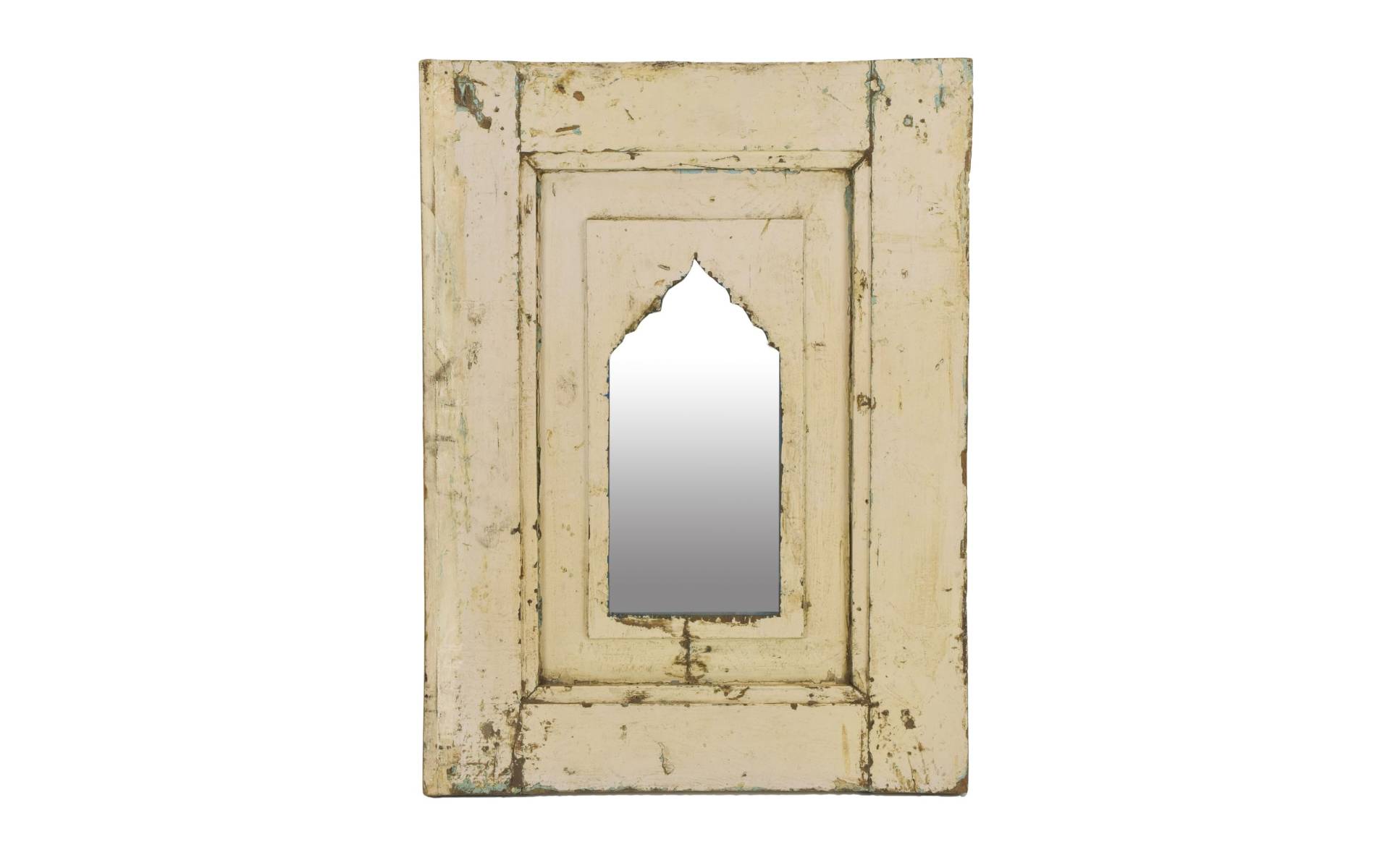 Zrkadlo v ráme z teakového dreva, 43,5x5x58cm