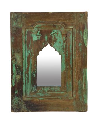 Zrkadlo v ráme z teakového dreva, 39x3, 1x50cm