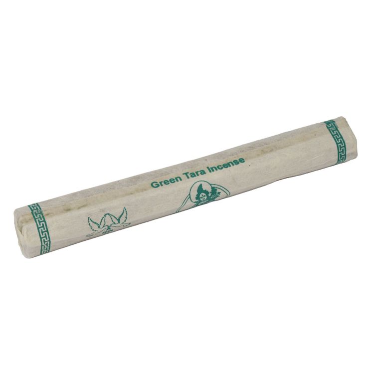 Bhutánske vonné tyčinky "Green Tara Incense", 20cm