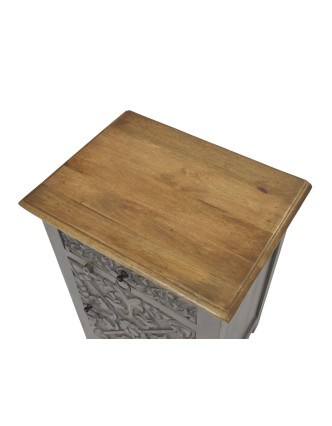 Nočný stolík z mangového dreva, 50x36x70cm
