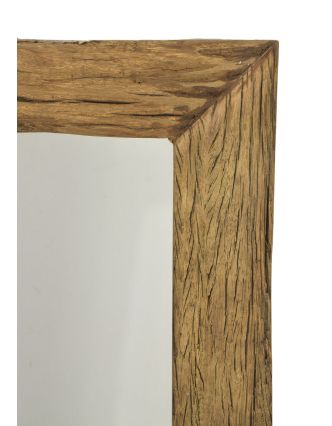 Zrkadlo v ráme zo starého teakového dreva, 60x4x120cm
