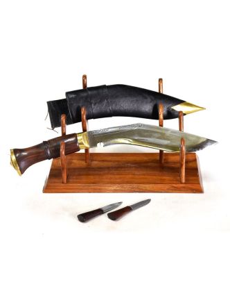 Khukri - Sirupate 8", drevená rukoväť, nôž 33cm, čepeľ 21cm