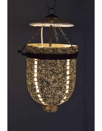 Lampa v orientálnom štýle, sklenená mozaika, ručné práce, 16x16x25cm